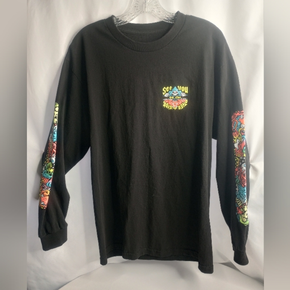 *Lurking Class Long Sleeve Men's Black Shirt Size L
